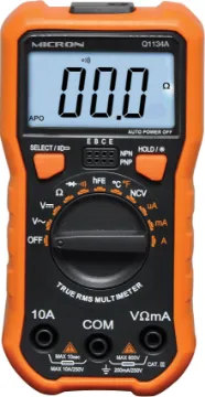 Autoranging True RMS Digital Multimeter An affordable, versatile multimeter designed for the electronics enthusiast or handyman.