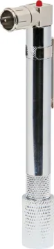Coaxial Cable Tester This pocket tester detects DC continuity and short circuits in coaxial leads and cable runs. It provides LED and audible feedback when testing is complete ensuring connection integrity. Fitted with male F connector, may be combined with many other adaptor