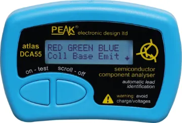 Semiconductor Component Analyser An amazingly versatile piece of test equipment that could save you hours in looking up transistor, diode and FET specifications!
Once you've used the Atlas Component Analyser, you'll wonder how you ever did without it.
