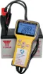 Detects and analyses battery voltage, cold cranking amperes (CCA), resistance (m&#937;) and battery cell condition. Suitable for use with cars, trucks, busses, boat, forklifts and motorcycles - anywhere a 12 Volt lead acid battery is used. Includes heavy duty wide entry croc clip cables. Very easy to use, simply connect to the battery, turn tester 