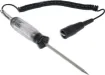 This voltage test probe is a handy tool for troubleshooting wiring faults in any 6-24V DC vehicle. 