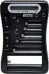 Allows quick voltage testing on consumer battery cells, including rechargeable cells. Suitable for use with AAA, AA, C, D, 9V, CR123A, CR2, CRV3, 2CR5, CR-P2. 