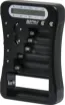 Allows quick voltage testing on consumer battery cells, including rechargeable cells. Suitable for use with AAA, AA, C, D, 9V, CR123A, CR2, CRV3, 2CR5, CR-P2. 