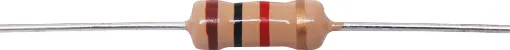 1W Carbon Film Resistor 5% Tolerance.
Manufacturers please note, to purchase a full box of bandoliered resistors, order 10 packs of 100.