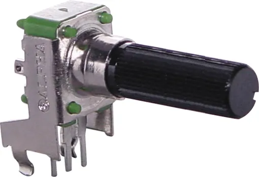 10k Lin 
18T Spline 
9mm Single Gang