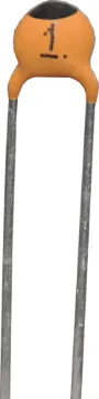 0.0033uF 50V Z5U 5mm Ceramic Capacitor Disc ceramic capacitors are well suited for use at RF frequencies as tuning elements and bypass capacitors, due to their low inherent inductance.