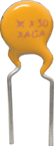 Self resets when fault condition is removed. Hold Current is the maximum current at which the device will not trip at 20C. Trip Current is the minimum current at which the device will always trip at 20C.