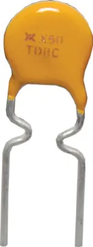 0.5A 100W 50V PTC Fuse Self resets when fault condition is removed. Hold Current is the maximum current at which the device will not trip at 20C. Trip Current is the minimum current at which the device will always trip at 20C.