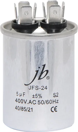 Suitable for phase correction or as  motor start capacitor.