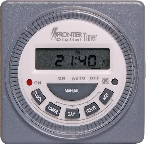 This versatile 7 day digital timer is ideal for use in any appliance which requires automation. It can be configured to switch at up to 8 different times during a 24 hour period. In addition, it can be programmed to operate on a wide variety of days. eg. 