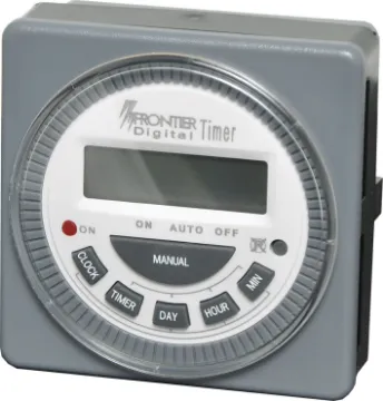 8 Program 240V AC Alternate Digital Timer Module This versatile 7 day digital timer is ideal for use in any appliance which requires automation. It can be configured to switch at up to 8 different times during a 24 hour period. In addition, it can be programmed to operate on a wide variety of days. eg.