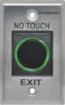 This contactless 'wave to open' wallplate uses infra-red technology to allow access from a protected area or activate a device simply by waving a hand.