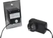 This contactless 'wave to open' wallplate uses infra-red technology to allow access from a protected area or activate a device simply by waving a hand.