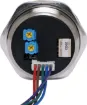 The S 0158 proximity switch can be programmed to unlock an electronic door lock with a wave of your hand in front of the sensor.  The IP65 rating enables the switch to be mounted to a wall plate at an indoor or outdoor location. It can be configured to either momentary or ON/OFF activation.
