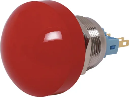 This industrial grade 22mm pushbutton switch is ideal for medical, access control, emergency and mining applications.