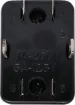 DPDT 3A Toggle Switch. With On-Off plate and metal actuator.