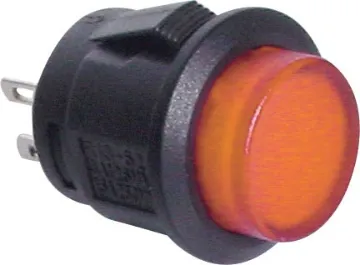 SPST Alternate LED Amber Solder Tail Pushbutton Switch SPST alternate LED amber solder tail pushbutton switch.