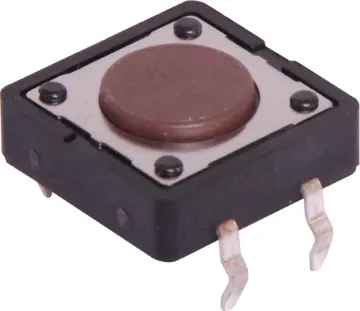 SPST Momentary PCB Mount 4.3mm Tactile Switch Without Locating Pegs