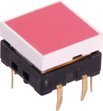 SPST Momentary Red LED PCB Mount Tactile Switch Switch Type: PCB Mount SPST Momentary
Contact Rating: 50mA @ 12V DC
Contact Resistance: < 100mO
LED Voltage : 5V DC Max
LED forward current: 7mA Typical