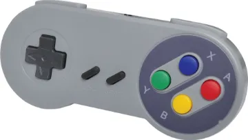USB Game Controller (SNES Style) for Raspberry Pi  Bring back the retro! This controller has the same SNES layout although has a USB connector on the end of the cord. This allows it to connect to a PC/Raspberry Pi and be used with any flavour of emulation software.