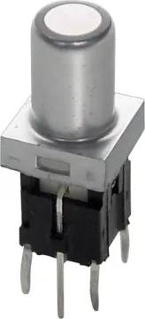 SPST Green LED Metallic Round Tactile Switch Switch type: SPST Momentary
Contact rating: 50mA @ 12V DC
Contact resistance:< 100m Ohm