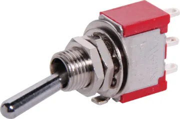 SPDT Solder Tail Mini Toggle Switch The Salecom range of miniature and sub-miniature switches are pin for pin compatible with several other leading brands but at a fraction of the cost. Already many major manufacturers across Australia use the Salecom brand in preference 
to the more expens
