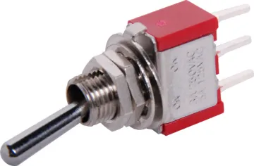 SPDT PCB Mount Mini Toggle Switch The Salecom range of miniature and sub-miniature switches are pin for pin compatible with several other leading brands but at a fraction of the cost. Already many major manufacturers across Australia use the Salecom brand in preference 
to the more expens