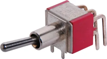 DPDT Horizontal Action PCB Mount Mini Toggle Switch The Salecom range of miniature and sub-miniature switches are pin for pin compatible with several other leading brands but at a fraction of the cost. Already many major manufacturers across Australia use the Salecom brand in preference 
to the more expens