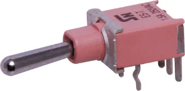 SPDT 90 Deg. PCB Mount Sub-Mini Toggle Switch The Salecom range of miniature and sub-miniature switches are pin for pin compatible with several other leading brands but at a fraction of the cost. Already many major manufacturers across Australia use the Salecom brand in preference 
to the more expens