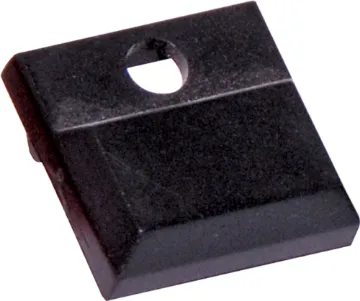 Black Cap With LED Hole To Suit S1800 Cap with LED hole.