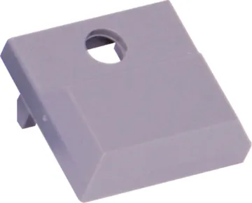 Grey Cap With LED Hole To Suit S1800 Cap with single LED hole.