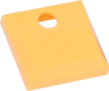 Yellow Cap With LED Hole To Suit S1800A Yellow cap to suit S1800A with LED hole.