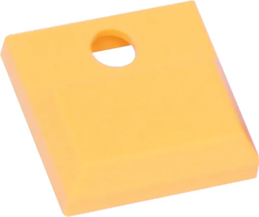 Yellow cap to suit S1800A with LED hole.
