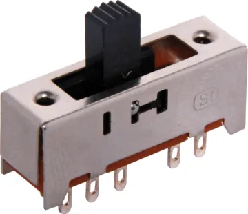 DP4T Sodler Tail Miniature Slide Switch With plastic actuator.
Mounting screws to suit (S 2024)