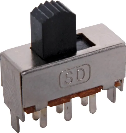 With plastic actuator.