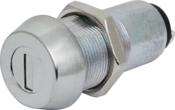 2 Position SPST Keyswitch Silver plated contacts and terminals. Rated at 3A @ 250V AC. Key removable in both positions. Supplied with two keys. Overall depth with key inserted 77mm, including terminals.
