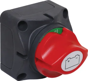 Rotary Battery Bank On / Off Isolator Switch Rotary on/off master switch for high current DC circuits and battery banks.