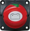 Rotary on/off master switch for high current DC circuits and battery banks.