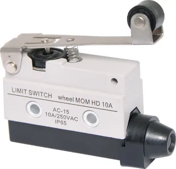 IP65 Momentary Heavy Duty Roller Lever Limit Switch IP65 rated sealed construction for excellent weather, dust and oil resistance. perfect for sliding and roller doors.