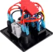 Switch all your gear on and off with this handy power control plate for cars, caravans and 4WDs. Includes; 4x Rocker switches with blue LED, 2x 50A Anderson style connectors with covers, 1x 12V Car Accessory socket and 2x 5V USB Type-A Ports. 

