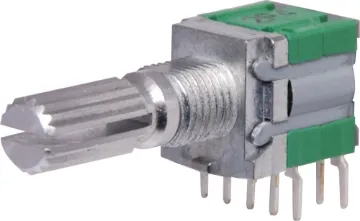 2 Pole 4 Position 90 Degree Rotary Switch Rating: 16V DC, Max Operating Current: 10mA, Contact resistance: 50m max, Insulation Resistance: 100VDC 100M Ohm Min., Withstand Voltage: 100VAC 1minute, Operating Force: 400+/- 200gf/cm, Rotational Life: 10,000 Cycles, Resolution: 20 pulses/360°