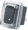 This membrane cover works to prevent dust and water landing on and affecting the switch. 