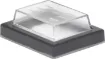 This membrane cover works to prevent dust and water landing on and affecting the switch. 