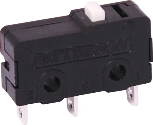 A handy miniature limit microswitch with 37mm actuator. This size is commonly found in joystick designs in industrial and amusement equipment. Ideal for replacement or new mechatronic designs. 