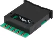 Panel mount BCD coded units which slot together to produce a bank of switches. Each unit is engraved (white on black). Output is 8-4-2-1 weighting.Gold plated PCB tracks and connections. Cutout for one unit plus end caps 16 x 30mm. Allow further 8mm per u