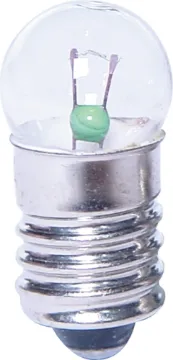 1.5V MES Globe 1.5V. 300mA.
Miniature Edison Screw (MES).