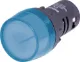 Blue 12V AC/DC 29mm Panel Lamp Voltage: 12V
Electrical life: 30,000 hours
Dialectric strength: 2.5KV (AC RMS), 1min
Frequency: 50-60Hz
Rated operating current: <20mA
Brightness: >100cd/m2
Insulation resistance: 5M Ohm
IP Class: IP40.