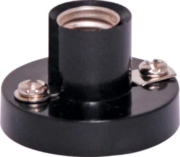 MES Type Globe Holder - Plastic Miniature Edison Screw (MES). Plastic base to suit.