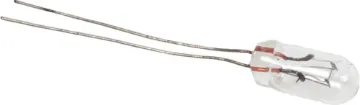 1.5V Grain Of Wheat Globe 6x3.2mm 6x3.2mm globes as used in miniature equipment and model railways. Supplied without fly leads, 26mm legs.