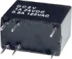 Max voltage: 125V AC, 60V DC 
Max current: 1A DC 
Max VA (Watts): 62.5VA (30W) 
Contact material: Gold Plated Silver 
Coil resistance: 3840&Omega 
Max coil power: 150mw 
Insulation resistance: >1000M&Omega @ 500V DC 
Dielectric strength (for 1 min): 
400V AC between open contacts 
1000V AC between coil & contact 
Electrical life: 100,00